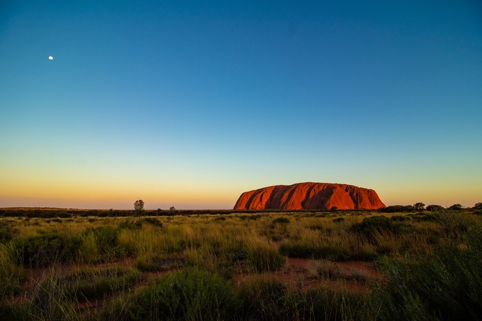 Uluru Ayers Rock Australia Landscape 4K