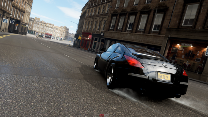 Black Nissan 350Z from Forza Horizon 4