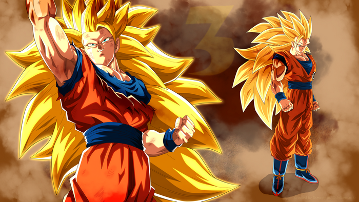 Son Goku Super Saiyan 3 from Dragon Ball