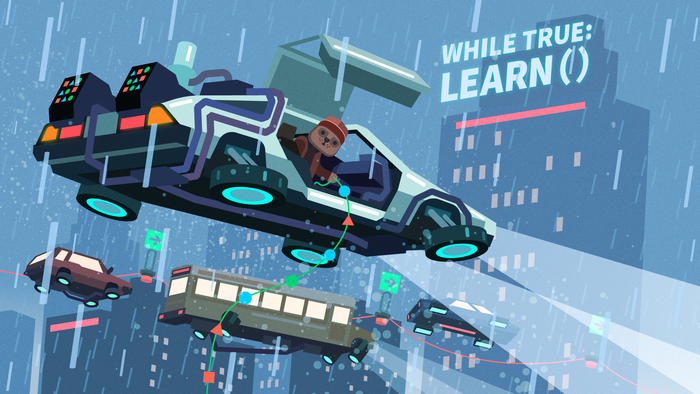 While True: Learn() Time Machine in the Rain