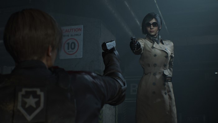 Ada Wong and Leon Kennedy from Resident Evil 2
