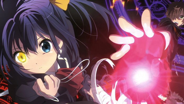 4K artwork of Takanashi Rikka from Chuunibyou demo Koi ga Shitai!