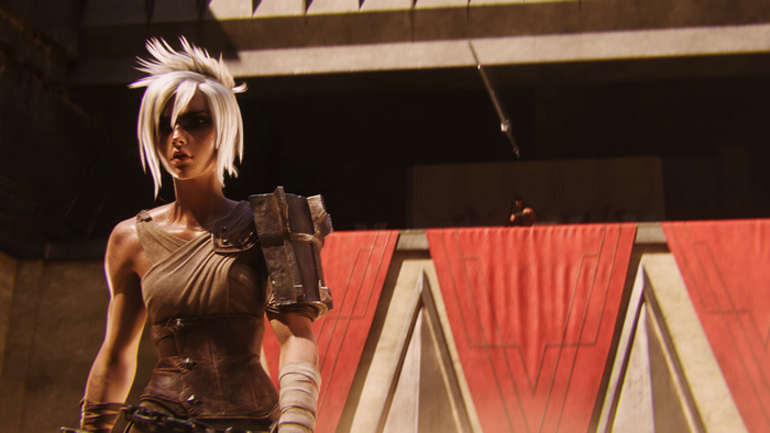 Riven from League of Legends in 4K