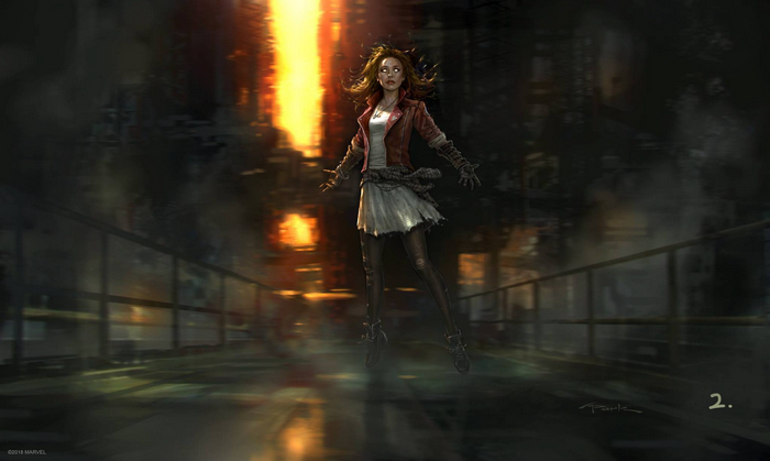 Scarlet Witch from Marvel Cinematic Universe
