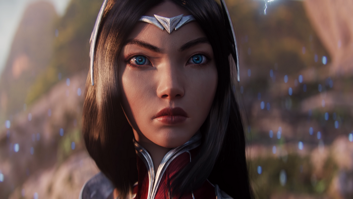 Irelia from League of Legends 4K render
