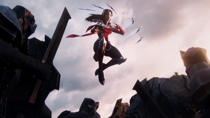 Irelia from League of Legends in 4K