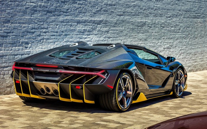 Lamborghini Centenario rear view