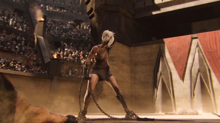 4K Riven from League of Legends in arena