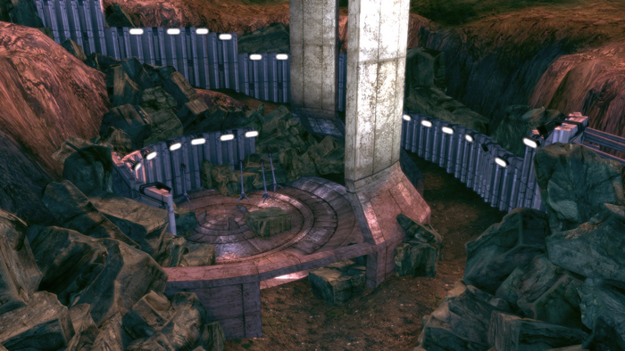 Mass Effect science fiction environment