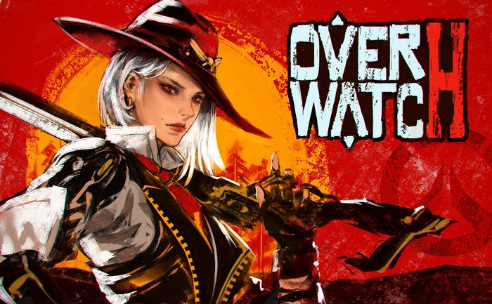 Ashe from Overwatch Western Fan Art