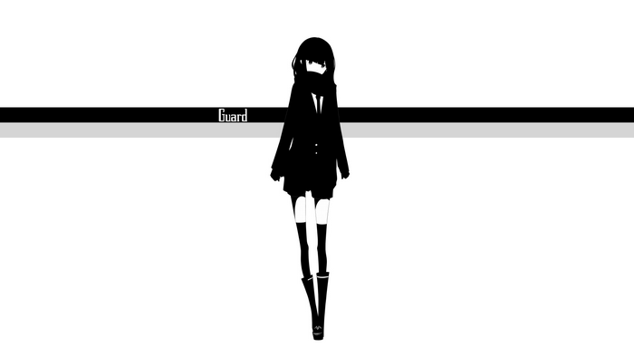 Anime girl with scarf and jacket