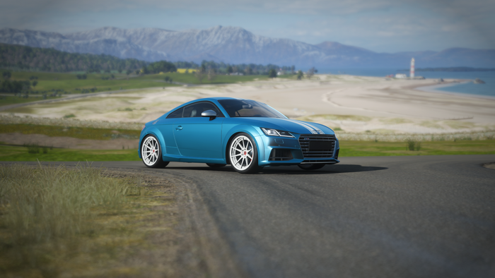 Blue Audi TT from Forza Horizon 4