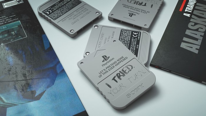 PlayStation Memory Cards and Book