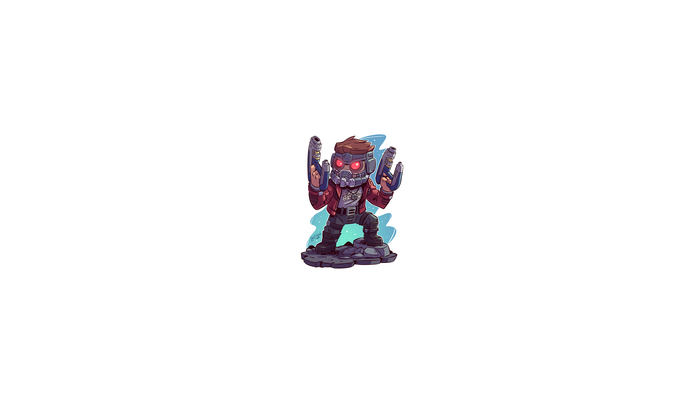 Chibi Starlord from Marvel Comics