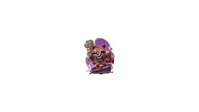 Rocket Raccoon from Guardians of the Galaxy