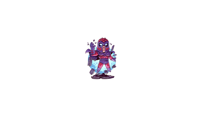 Chibi Magneto from X-Men by Derek Laufman