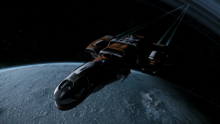 4K MISC Freelancer spaceship in Star Citizen