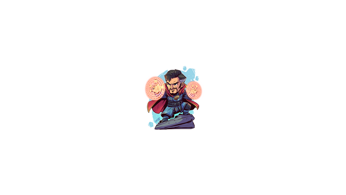 Chibi Dr. Strange from Marvel Comics