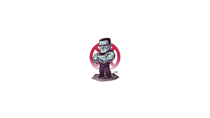 Chibi Colossus from X-Men by Derek Laufman