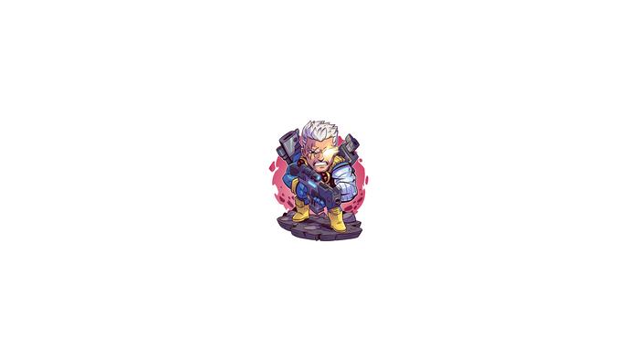 Chibi Cable from Marvel Comics