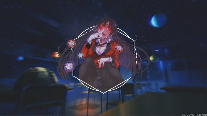 4K Jabami Yumeko from Kakegurui