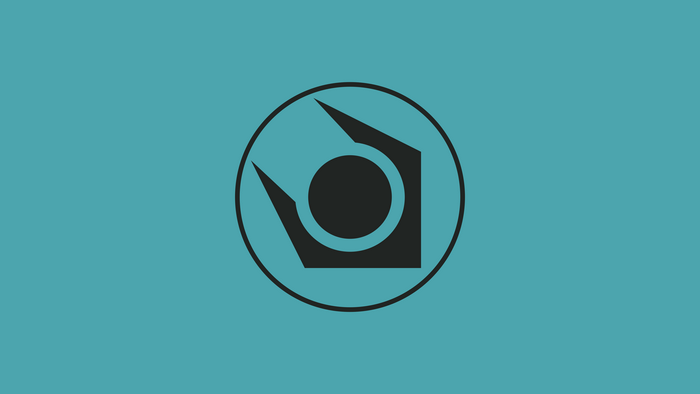 Half-Life Combine logo 4K