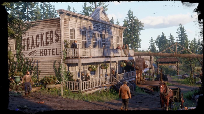 The Trackers Hotel in Red Dead Redemption 2