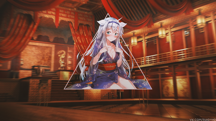 Sistine Fibel from Rokudenashi Majutsu Koushi to Akashic Records 4K