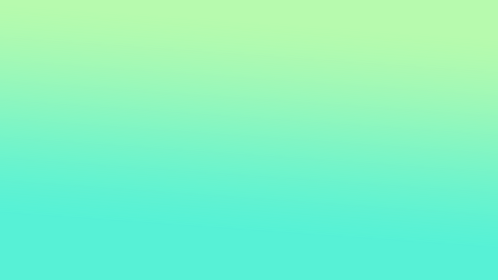 Soft turquoise and lime green gradient
