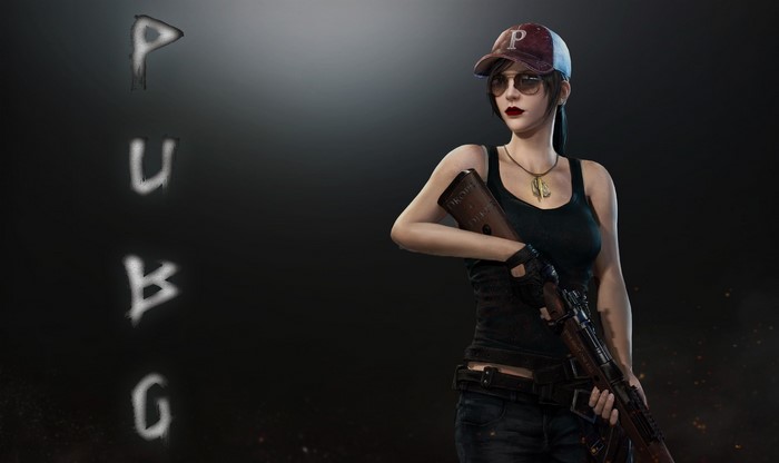 PUBG character with Mauser Kar98k rifle