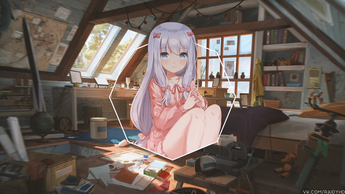 4K Izumi Sagiri from Eromanga-sensei