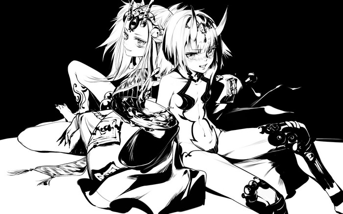 Ibaraki Douji and Shuten Douji from Fate/Grand Order