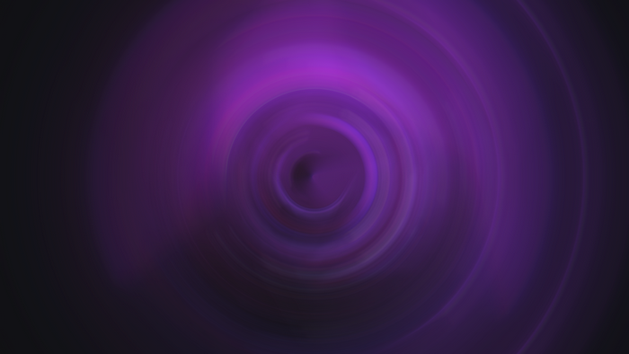 Abstract purple circles with dark background