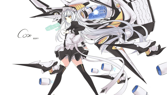 Eve from Elsword with mechanical wings