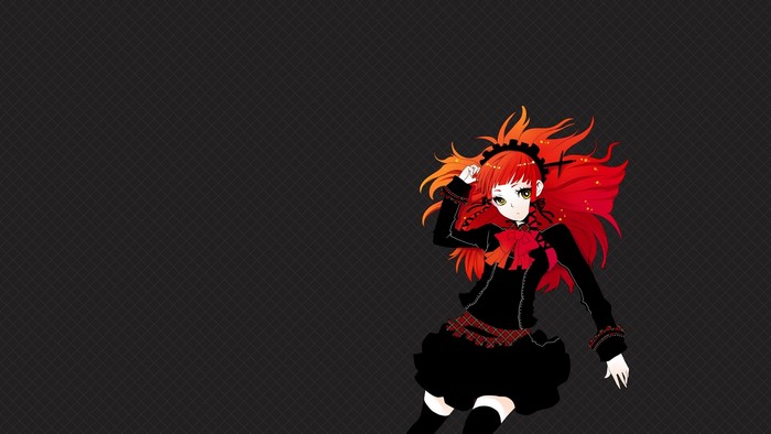 Girl with red hair from Persona 3