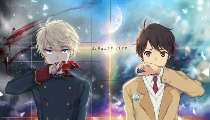 Slaine Troyard and Kaizuka Inaho from Aldnoah.Zero