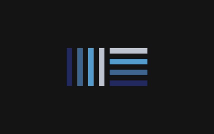 Ableton logo with blue and grey bars