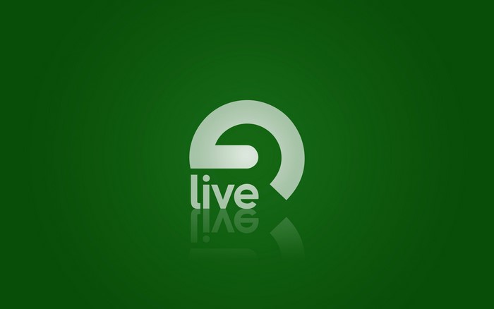 Ableton Live logo on green background