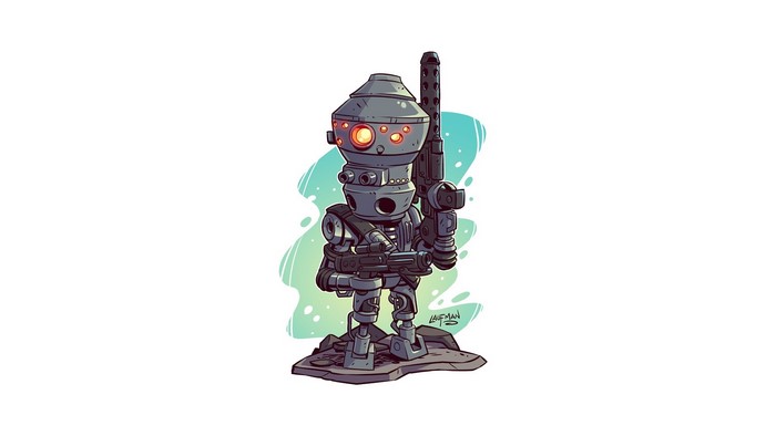 IG-88 Assassin Droid from Star Wars by Derek Laufman