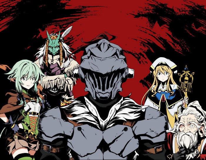 Goblin Slayer and companions from Goblin Slayer