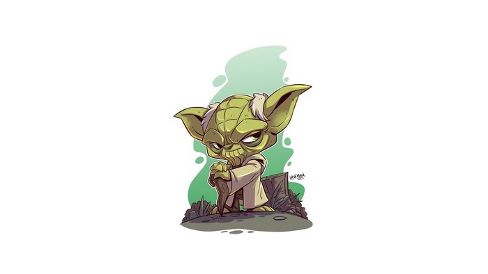 Yoda from Star Wars by Derek Laufman
