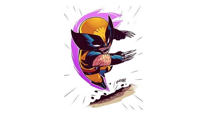 Wolverine from Marvel Comics by Derek Laufman