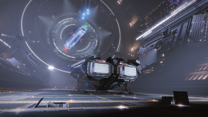 4K Elite: Dangerous Anaconda Spaceship