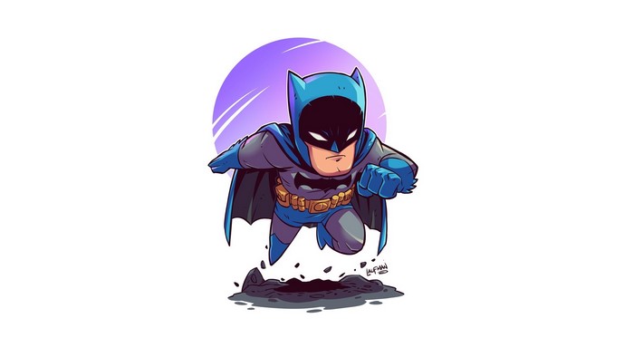 Chibi Batman by Derek Laufman