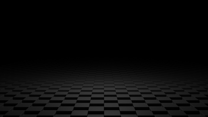 Dark minimalist 4K render