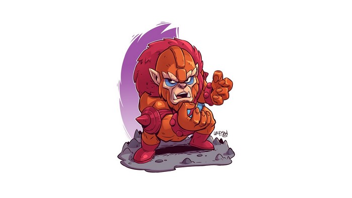 Beast Man from Masters of the Universe by Derek Laufman