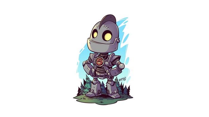 The Iron Giant by Derek Laufman