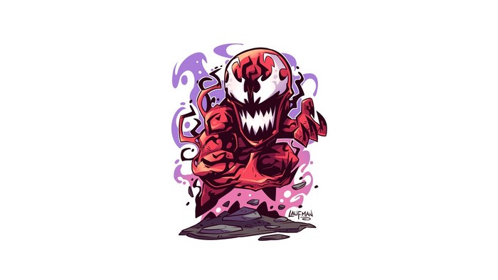 Carnage from Marvel Comics by Derek Laufman