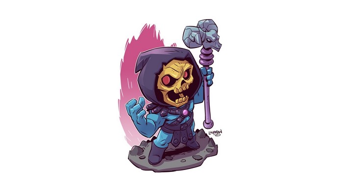 Skeletor from Masters of the Universe by Derek Laufman