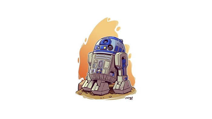 R2-D2 from Star Wars by Derek Laufman